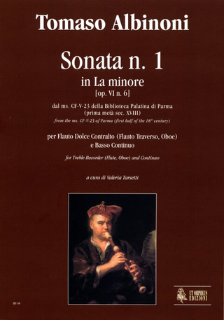 Sonata #1 In A Min From The Ms. Cf-V-23 Of The Biblioteca Palatina In Parma (Early 18Th Century)