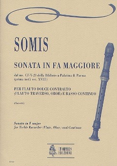 Sonata #8 In F Maj From The Ms. Cf-V-23 Of The Biblioteca Palatina In Parma (Early 18Th Century)