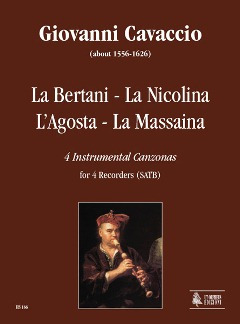 La Bertani - La Nicolina - L'Agosta - La Massaina. 4 Instrumental Canzonas
