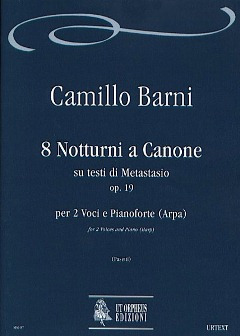 8 Notturni A Canone On Texts By Metastasio Op. 19