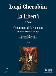 La Libertà (A Nice) . Canzonetta By Metastasio