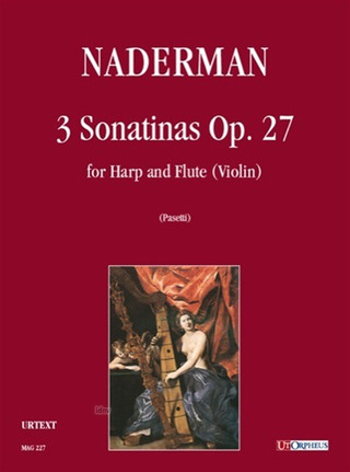 3 Sonatinas Op. 27 For Harp And Flûte (Violin) (NADERMAN FRANCOIS-JOSEPH)