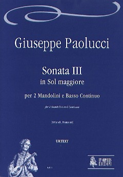 Sonata III In G Maj
