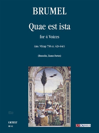 Quae Est Ista (Ms. Vecap 758 Cc. 62V-64R) For 4 Voices (BRUMEL ANTOINE)