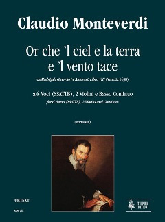 Or Che 'L Ciel E La Terra E 'L Vento Tace (From 'Madrigali Guerrieri E Amorosi. Libro VIII', Venezia 1638)