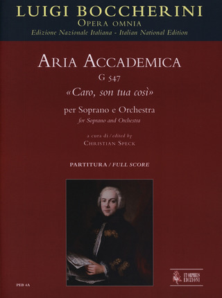 Aria Accademica G 547 'Caro, Son Tua Così'