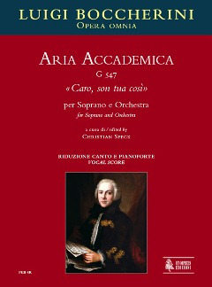 Aria Accademica G 547 'Caro, Son Tua Così'