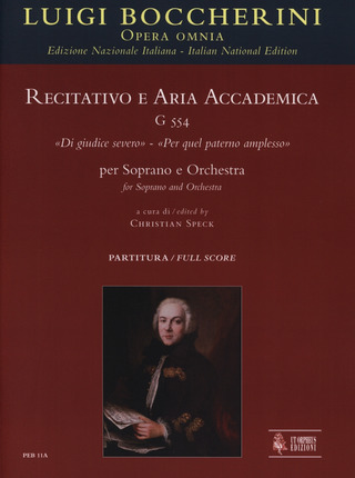 Recitativo E Aria Accademica G 554 'Di Giudice Severo' - 'Per Quel Paterno Amplesso'