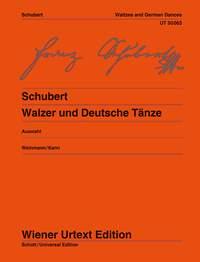 Waltzes And German Dances (SCHUBERT FRANZ)