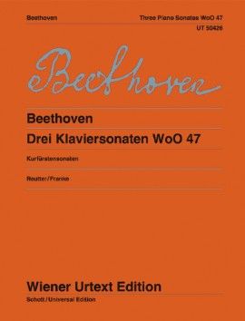 3 Piano Sonatas Woo 47 (BEETHOVEN LUDWIG VAN)