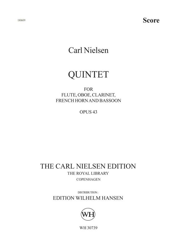 Nielsen Quintet Op. 43 Score (NIELSEN)