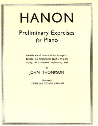 Hanon Preliminary Exercices (THOMPSON JOHN)