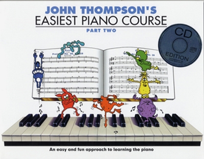 Easiest Piano Course Part.2 Cd's (THOMPSON JOHN)