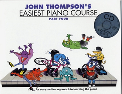 Easiest Piano Course Part.4 Cd's (THOMPSON JOHN)
