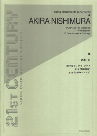 Sonatas 1 And 2 (NISHIMURA AKIRA)